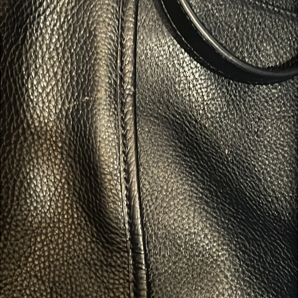Authentic Coach Black Leather Bag original $428 - Picture 7 of 7